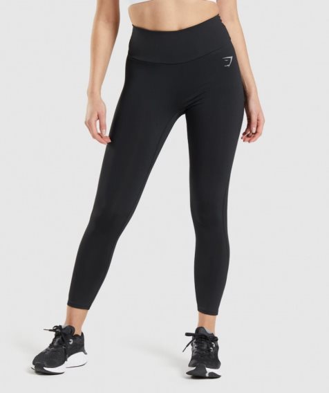 Women's Gymshark Speed Leggings Black | CA 316N0A